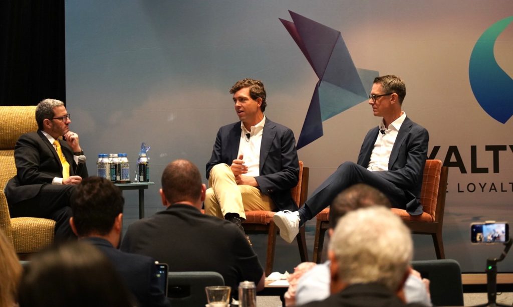 3 loyalty professional discussing seamless transitions, strategies and opportunities in evolving loyalty programs.