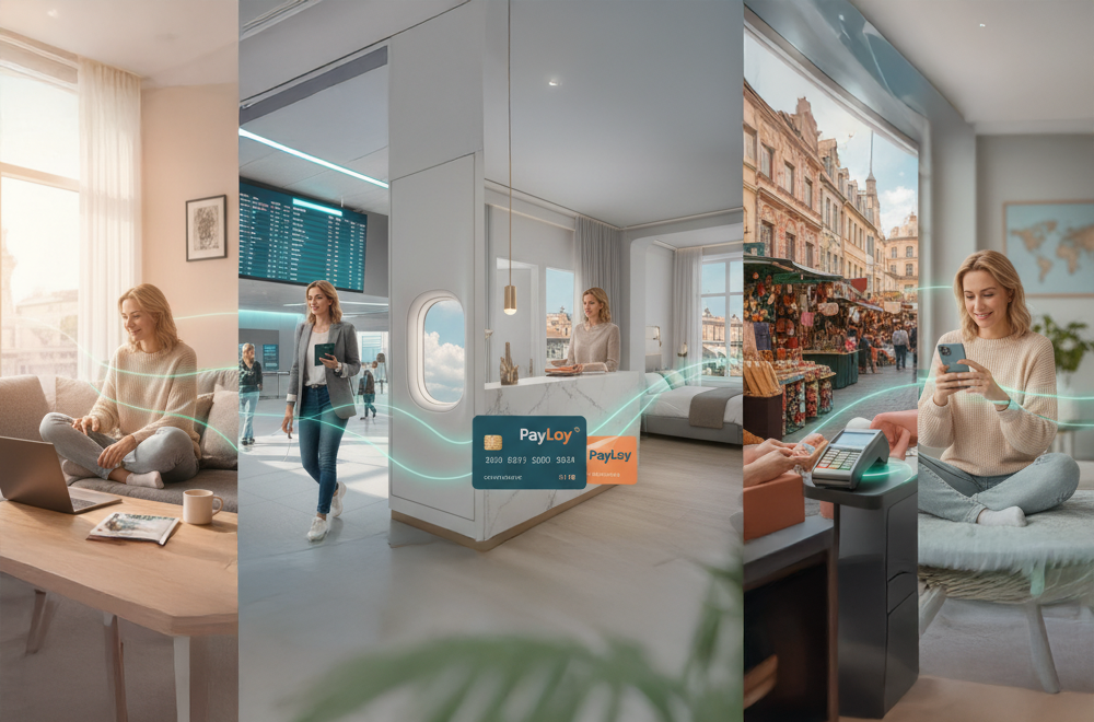 Woman experiencing a seamless loyalty journey.