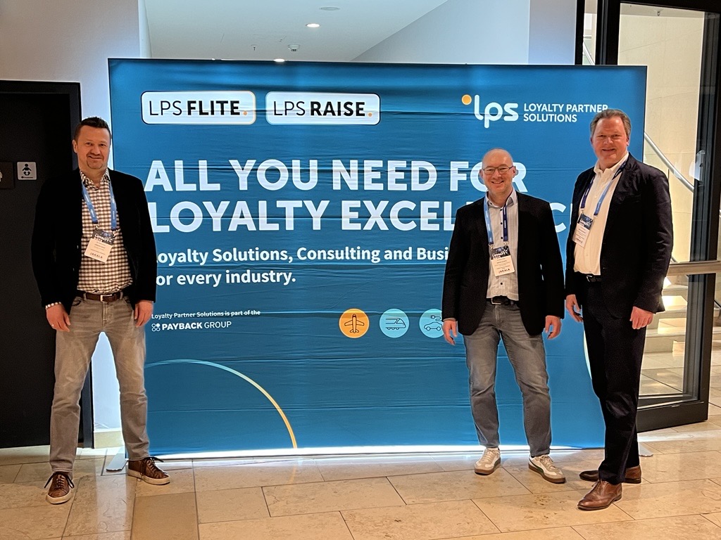 LPS team at DACH LD 2026 in front of LPS banner