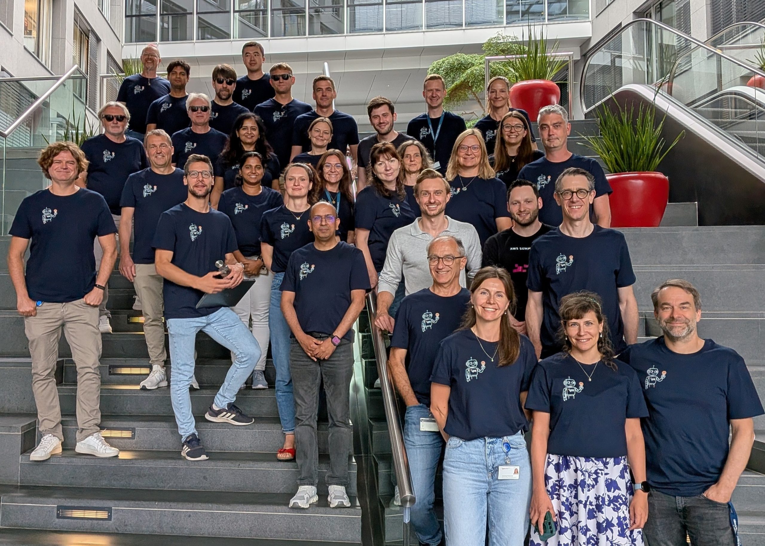 Group photo of Hackathon participants