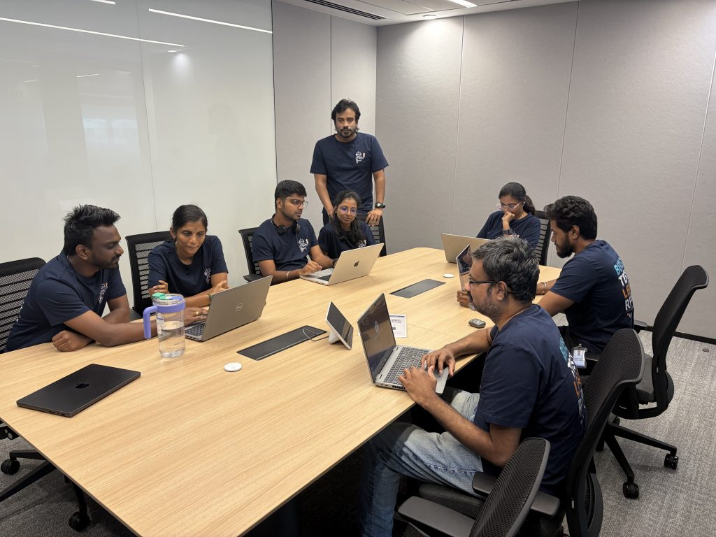 Team in progress in Chennai office
